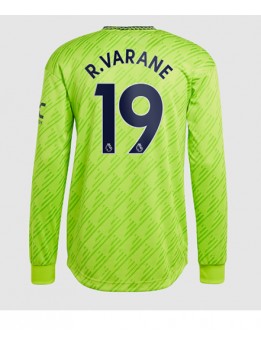 Manchester United Raphael Varane #19 Ausweichtrikot 2022-23 Langarm